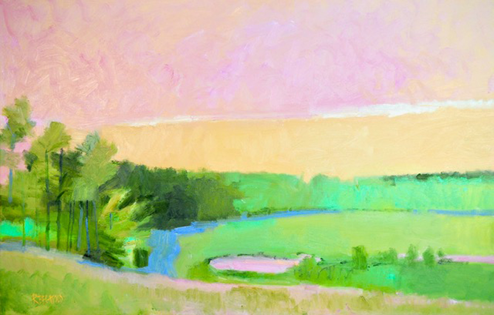 From A Hill 36″ X 56″