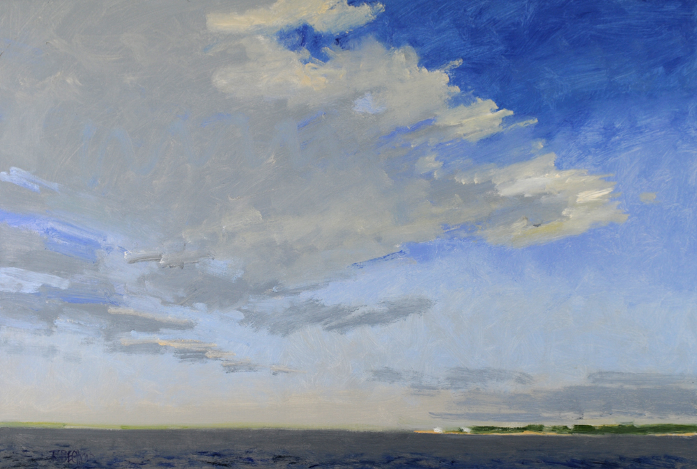View From the Ferry – 30″ X 44″